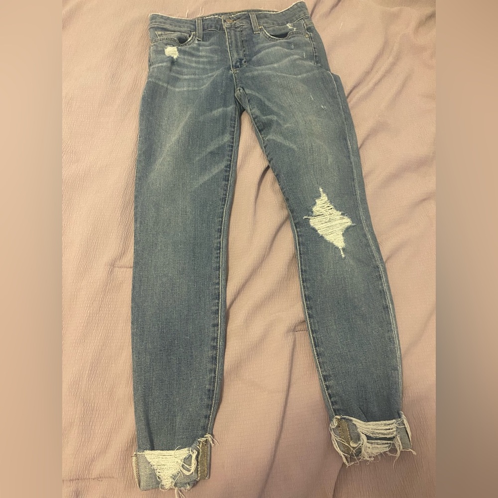 Joe’s Distressed Skinny Jeans